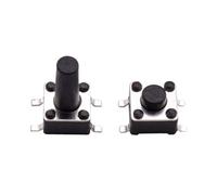 Pièces de rechange 50pcs 4.5*4.5*4/5/6/7/8/9/10/12mm momentané Tactile Tact bouton poussoir interrupteur marche arrêt 4 broches SMD SMT Micro-interrupteur ensemble électronique ( Color : H3.2mm 50pcs