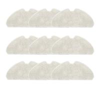 Pièces de Rechange 9 Serpillères, Compatibles avec Dreame D10S, D10S Pro, D9 Max Gen 2, D9 Max White, F9 Pro Robot Aspirateur Pièces de Rechange