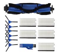 Pièces de rechange Accessoires Compatible pour Venga VG RVC 3000/3001 Robot Aspirateur Brosses Latérales en Silicone/Brosse Rouleau Principal Filtre HEPA