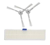 Pièces de rechange Accessoires compatibles avec ZR740003 Robot Aspirateur Filtres et Brosses Latérales