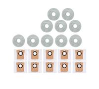 Pièces De Rechange Accessoires Consommables Sac À Poussière En Tissu De Vadrouille, Compatible For Xiaomi, Compatible For Mijia, M30S D103CN M40 X10+ X20+ X20 Plus X20 Max S20+(G)