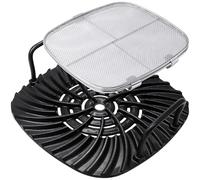 Pièces de rechange AG301, grille de grille et bouclier anti-éclaboussures en acier inoxydable pour Ninja Foodi 5 en 1, Ninja AG301, AG400, AG300, IG350Q, IG301A, AG301C, AG302, LG450CO, AG300C, IG302Q
