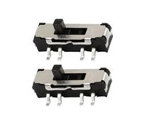 Pièces de rechange Commutateurs industriels 10 pièces 8 broches 8 broches Mini interrupteur à glissière 3 positions Micro interrupteur à bascule à glissière interrupteur de fin de course commutateurs