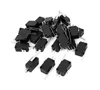 Pièces de rechange commutateurs industriels 24 pièces, levier charnière droit et Long, Micro interrupteur fin course KW8 NO NC AC/DC 125V 250V