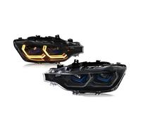Pièces de rechange Compatible Avec BMW Pour La Série 3 F30 F31 2013 2014 2015 2016 2017 2018 2019 Phares Avant Accessoires Pour Phares À Feux De Jour Séquentiels 1 Paire