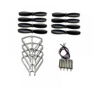 Pièces de Rechange Compatible avec Drone V9 NI RC 4D-V9 Quadcopter, hélice Compatible avec Moteurs de Protection de Feuille d'érable(G)