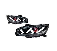 Pièces de rechange Compatible Avec Pour CIVIC X MKX Phares 2016-2021 Style Feux De Jour Double Projecteur DRL Accessoires Automobiles Modifié 2 Pièces