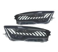 Pièces de rechange Compatible Avec Pour Ensemble De Phares A7 2011-2018 Style RS7 Amélioré Feux De Position Diurnes Feux De Clignotement Dynamiques