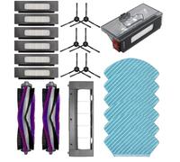 Pièces de rechange compatibles avec aspirateur robot Midea M7 / M71CN / I10 Side/Sweep Brush Kit d'accessoires