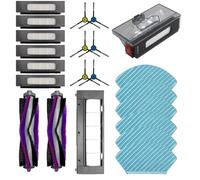 Pièces de rechange compatibles avec aspirateur robot Midea M7 Yong / M7LCN Side/Sweep Brush Kit d'accessoires