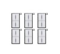 Pièces de rechange compatibles avec l'aspirateur robot Eufy X8 Pro, brosse latérale principale, filtre HEPA, chiffon, sac à poussière, accessoires, pièce de rechange(6 PCS Hepa Filter)