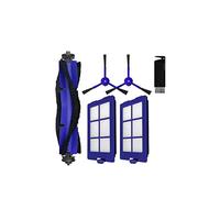 Pièces de rechange compatibles avec l'aspirateur robot hybride Anker Eufy RoboVac X8 brosse latérale principale filtre Hepa accessoires de chiffon de vadrouille (Color : Set D)