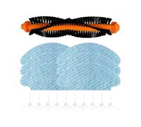 Pièces De Rechange Compatibles Avec L'aspirateur Robot Medion MD 19601, Accessoires, Brosses Latérales Principales, Tampons De Nettoyage