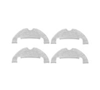Pièces de rechange compatibles avec l'aspirateur robot Xiaomi X10, accessoires, brosse latérale principale, filtre HEPA, chiffon de nettoyage, sac à poussière(Light yellow)
