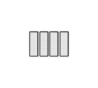 Pièces de rechange compatibles avec l'aspirateur robot Xiaomi X10, accessoires, brosse latérale principale, filtre HEPA, chiffon de nettoyage, sac à poussière(Orange)