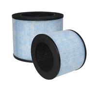 Pièces de rechange compatibles avec le filtre F100. Compatibles avec le purificateur d'air compact Instant AP100 doté d'un revêtement antibactérien et d'un filtre à charbon actif.(As Shown 2Pcs)