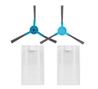Pièces de rechange compatibles avec le kit d'accessoires et consommables for aspirateur robot Thomson THVC204BC, filtre HEPA brosse latérale(SKQ)