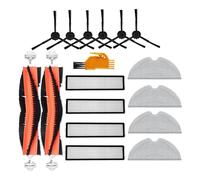 Pièces de rechange compatibles avec les accessoires d'aspirateur Dreame D9 D9 Max L10 Pro, brosses principales, brosses latérales, filtres, lingettes