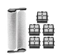 Pièces de rechange compatibles avec les aspirateurs robots Floor One Switch S Stretch S6 et S7 : brosse tambour filtre HEPA(Light yellow)