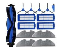 Pièces de rechange compatibles avec les aspirateurs robots hybrides Eufy RoboVac G30 / Eufy RoboVac G20, pièces de rechange, brosse latérale principale, filtre Hepa, vadrouille(Set B)