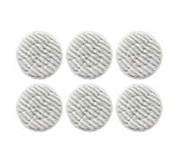 Pièces de rechange compatibles avec les balais vapeur Shark séries S7000, S7001, S7000AMZ, S7001TGT, S7201, T2, T21 et U6002 : lingettes tampons nettoyage(6 pcs)