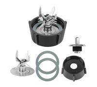 Pièces de rechange compatibles avec les blenders Oster Blade 4980 et 4902 : joint d'étanchéité en caoutchouc for le fond de la cuve, goupille de raccordement et kit de goupille de dérivation.