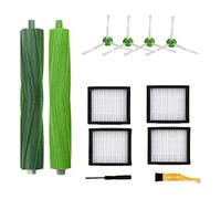 Pièces de rechange compatibles avec les séries E et J Brosses en caoutchouc multi-surfaces à filtration haute efficacité latérales Filtres Faciles nettoyer remplacer