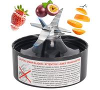 Pièces de rechange compatibles avec Nutribullet Lean NB-203, Pro Extractor Blade compatible avec NutriBullet Lean, Nutribullet Prime, Nutribullet Balance