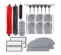 Pièces De Rechange Compatibles Avec Roborock, S8 Maxv Ultra / S8 Max Ultra : Aspirateur, Brosse Principale, Filtre, Lingette Et Sac À Poussière.