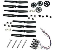 Pièces de Rechange compatibles Compatible avec Drone quadrirotor VISUO XS816 XS809W XS809HW XS809 XS809S RC, y Compris hélices, vis, Protections, Moteurs, Engrenages, Accessoires(Purple)