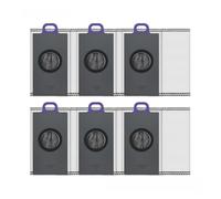 Pièces de rechange compatibles for aspirateur Narwal Flow : rouleau principal, brosse latérale, filtre HEPA, lingettes de nettoyage, sac à poussière.(6pcs Dust Bag)