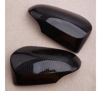 Pièces de rechange Couvercle de rétroviseur latéral en Fiber de carbone, 2 pièces, capuchon de garniture adapté à Toyota C-HR CHR 2017 2018 2019 2020, accessoires de voiture Facile à remplacer