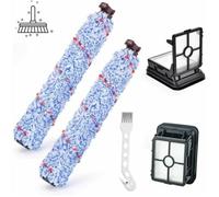 Pièces de Rechange CrossWave, Rouleau Brosse Multi-Surface pour Aspirateur Bissell 1866F, 4 Paquets