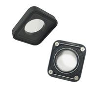 Pièces de rechange de caméra Len pièces en verre réparation pour Gopro Hero 5 lentille de remplacement de protection pour Gopro 5 cadre en aluminium noir