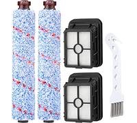 Pièces de rechange de filtre à brosse compatible avec Bissell Crosswave 17132, 2225N, 2582N, 25821, 2519, 1926 série, 1868F Milti-surface et 1866 Filtre sous vide Accessoires pour Bissell Crosswave