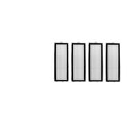 Pièces de rechange de filtre, compatibles avec Roborock,Qrevo Master, Qrevo Slim, V20, P10S Pro, pièces for aspirateurs Robot(4Filters P10S Pro)