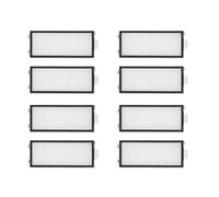 Pièces de rechange de filtre, compatibles avec Roborock,Qrevo Master, Qrevo Slim, V20, P10S Pro, pièces for aspirateurs Robot(8Filters P10S Pro)