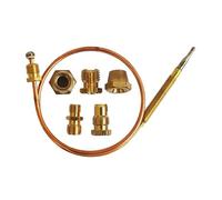 Pièces de rechange de la chaudière à gaz Universale Thermocouple avec cinq adaptateurs Capteur de sécurité de la flamme 5pcs /parcelle