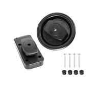 Pièces de rechange de modification RV Serrure de porte de salle de bain pour chambre à coucher camping-car Noir sans clés