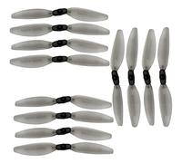 Pièces de rechange de moteur à engrenages de protection d'hélice de remplacement Compatible avec Drone D65 X500 X30 Z6 quadrirotor pliant Compatible avec les accessoires Holyst HS175(12 PROPELLERS)
