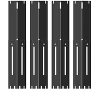 Pièces de Rechange de réglable de 34 à 53,3,Plaques chauffantes pour Barbecue cmcompatible avec la Plupart des modèles de Gril à gaz,Universelle pour diffuseur de Chaleur(Acier Porcelaine, 4 pièces)