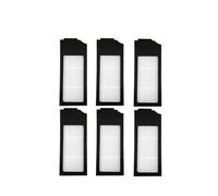 Pièces De Rechange De Remplacement De Filtre HEPA De Poubelle D'aspirateur De Robot, Compatibles for Ecovacs, Compatibles for Deebot, Accessoires De Boîte X1 OMNI X1 TURBO / T10,(6pcs6)