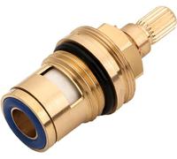 Pièces de rechange de valves de robinet, remplacement de cartouche interne de robinet mixte, cartouches de valves de rechange, valves de robinet eau froide et chaude laiton insert