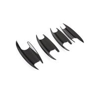 Pièces de rechange de voiture pour Mercedes E GLC W205 W213 X253 2015-2019 - Accessoires de garniture de poignée de porte extérieure de voiture (style carbone) (style carbone cuve)