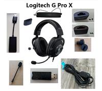 Pièces de rechange d'origine pour casque Logitech G Pro X, adaptateur de boucle de charnière de remplacement, récepteur, Microphone, carte son, câble Audio Adapter receiver