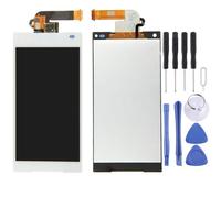 Pièces de Rechange Ecran LCD Ecran Tactile Digitizer Assemblée pour Remplacement pour Sony Xperia Z5 Compact / Z5 Mini / E5823(Blanc)