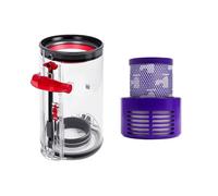 Pièces De Rechange For Aspirateur Dyson,V10 SV12 US, Filtre, Seau À Poussière, Couvercle Du Bac À Poussière, Tasse À Poussière Fixe(Set A)