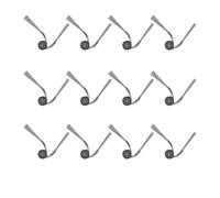Pièces De Rechange For Aspirateur Roborock, Brosse Latérale Lavable, 12 Pièces, Pièces De Rechange For Aspirateur QV 35A / QR 598 / QR 798