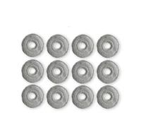 Pièces de rechange for aspirateur Robot 1s B101CN C102CN B116 M30S D103CN M30 D102 M40 D110C X20 Max, pièces en tissu for vadrouille(12pcs)