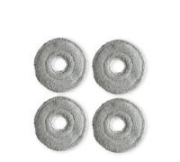 Pièces de rechange for aspirateur Robot 1s B101CN C102CN B116 M30S D103CN M30 D102 M40 D110C X20 Max, pièces en tissu for vadrouille(4pcs)